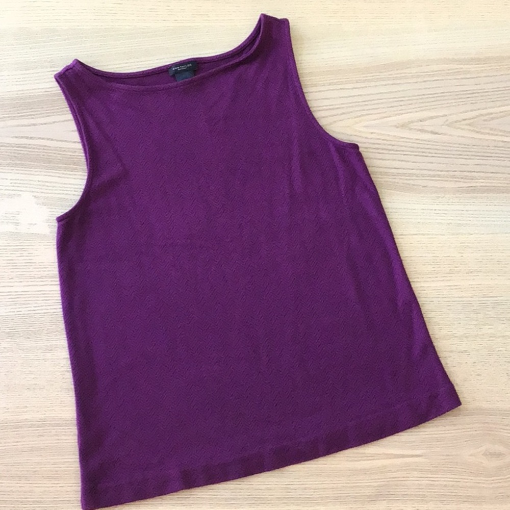 Ann Taylor Factory Purple Tank Top
